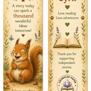 Cyril Squirrel Bookmark