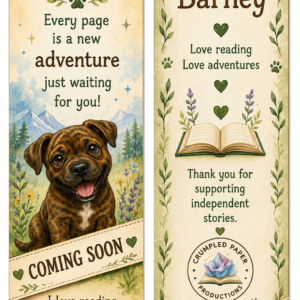 Barney Bookmark