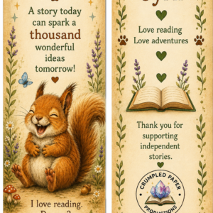 Cyril Squirrel Bookmark